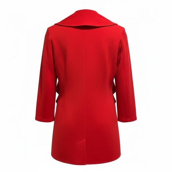 ❤️ Calvin Klein Ruffled Collar Blazer | Size 8 ❤️ - Picture 3 of 6